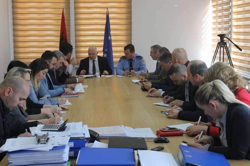 Mbahet mbledhja e parë e Këshillit Komunal për Siguri në Bashkësi