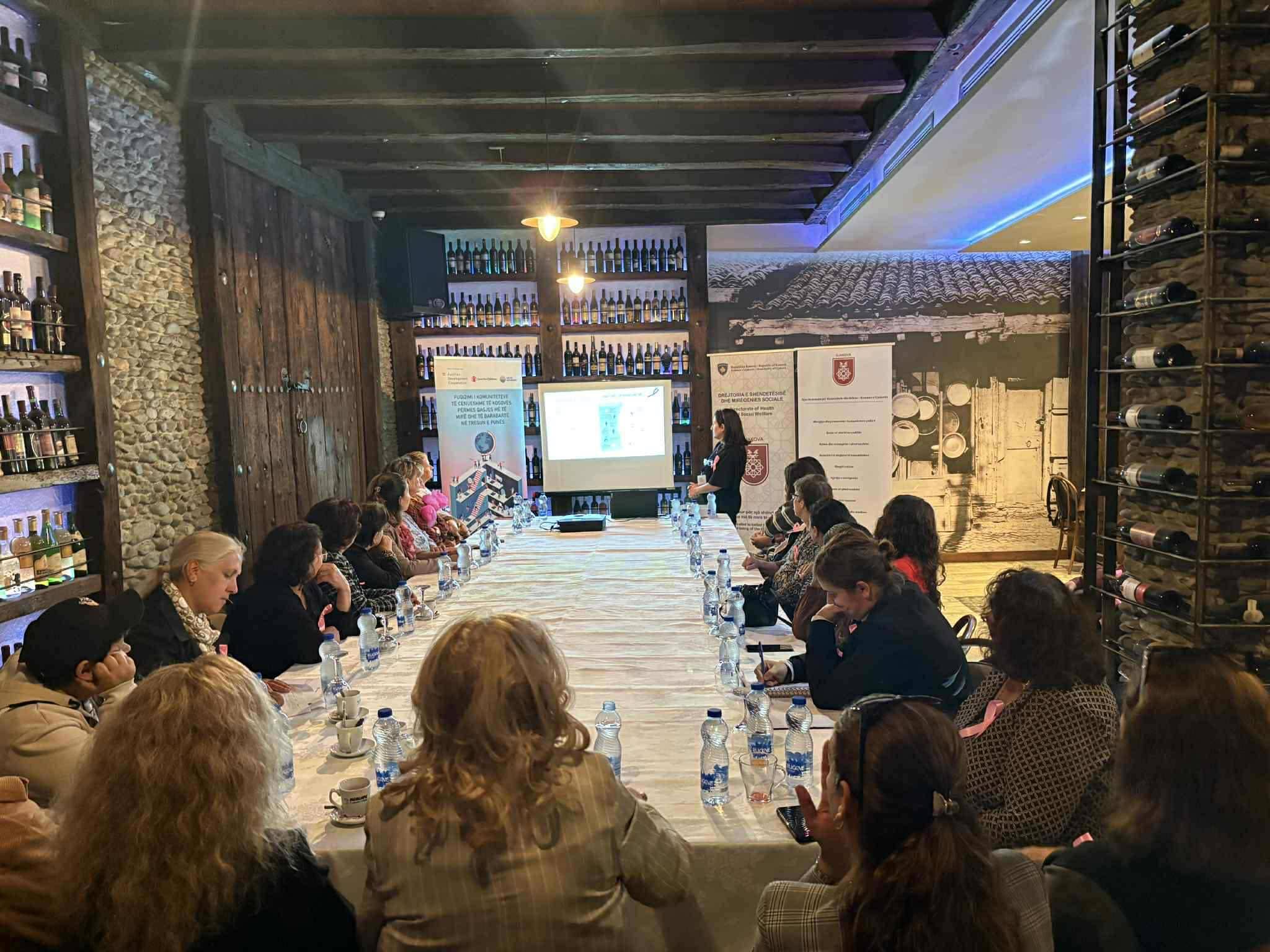 Mbahet sesion informues  “Identifikimi dhe Parandalimi i Kancerit të Gjirit” në kuadër të Tetorit Rozë