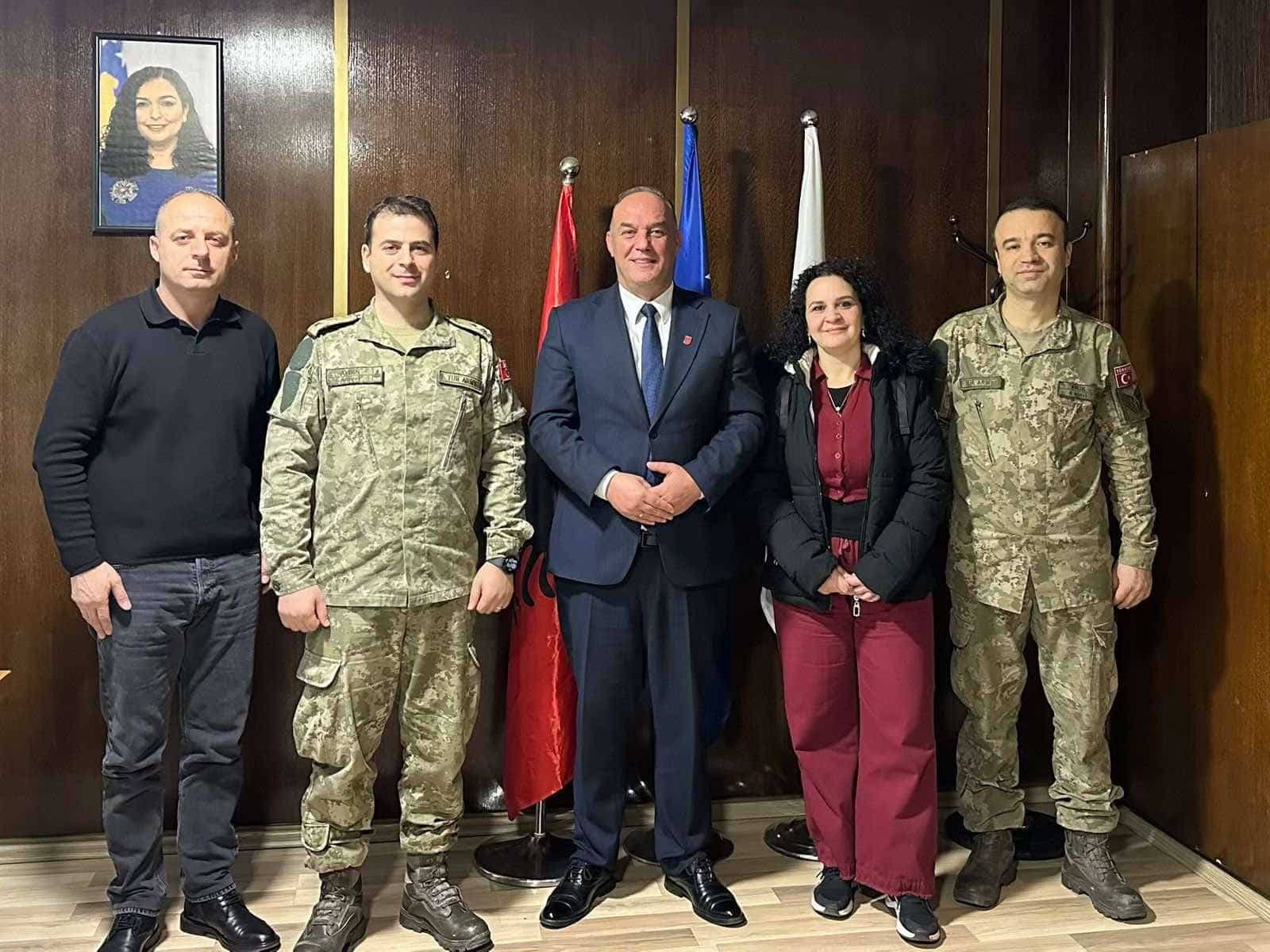 Kryesuesi i Kuvendit priti përfaqësuesit e KFOR-it nga kontigjenti turk